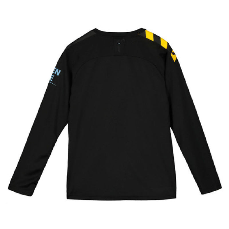 2019-2020 Manchester City Puma Away Long Sleeve Shirt (Kids