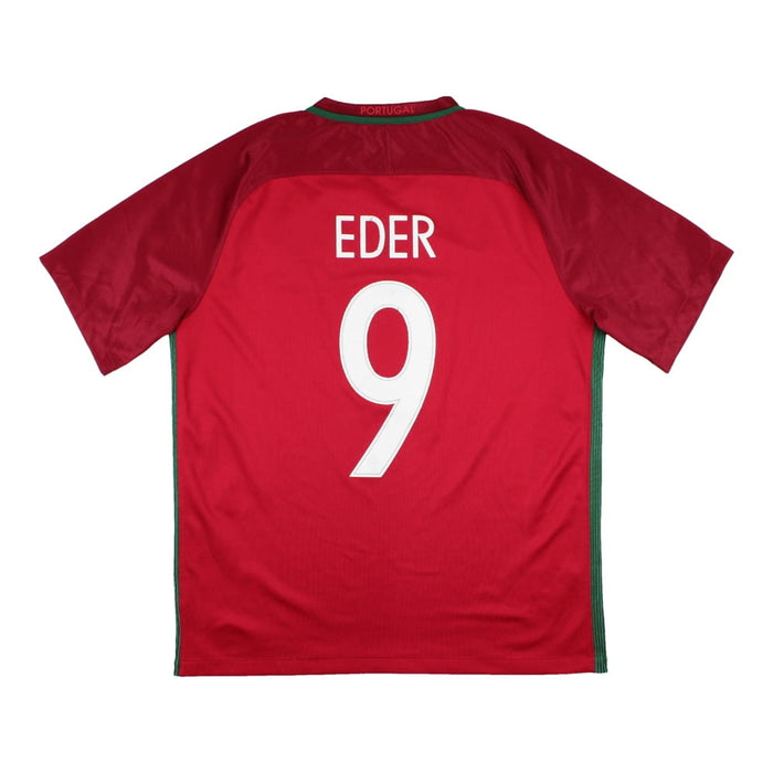 Portugal 2016-17 Home Shirt (Eder #9) (Good)