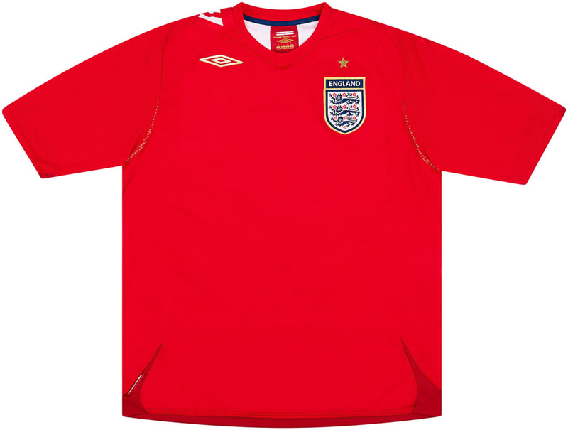 England Jersey England Away 2004 - 2006 New hot Old Stock Football Jersey Shirt Size M