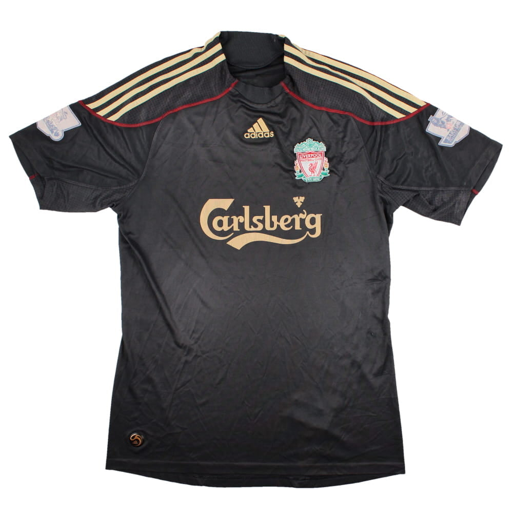 Liverpool 2009-10 Away Shirt (M) Torres #9 (Good)_1