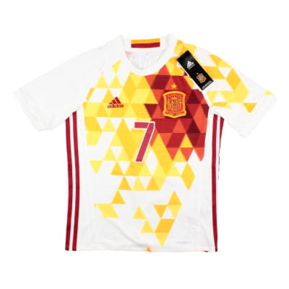 Spain 2016-17 Away Shirt (MB) Raul #7 (Excellent)_1
