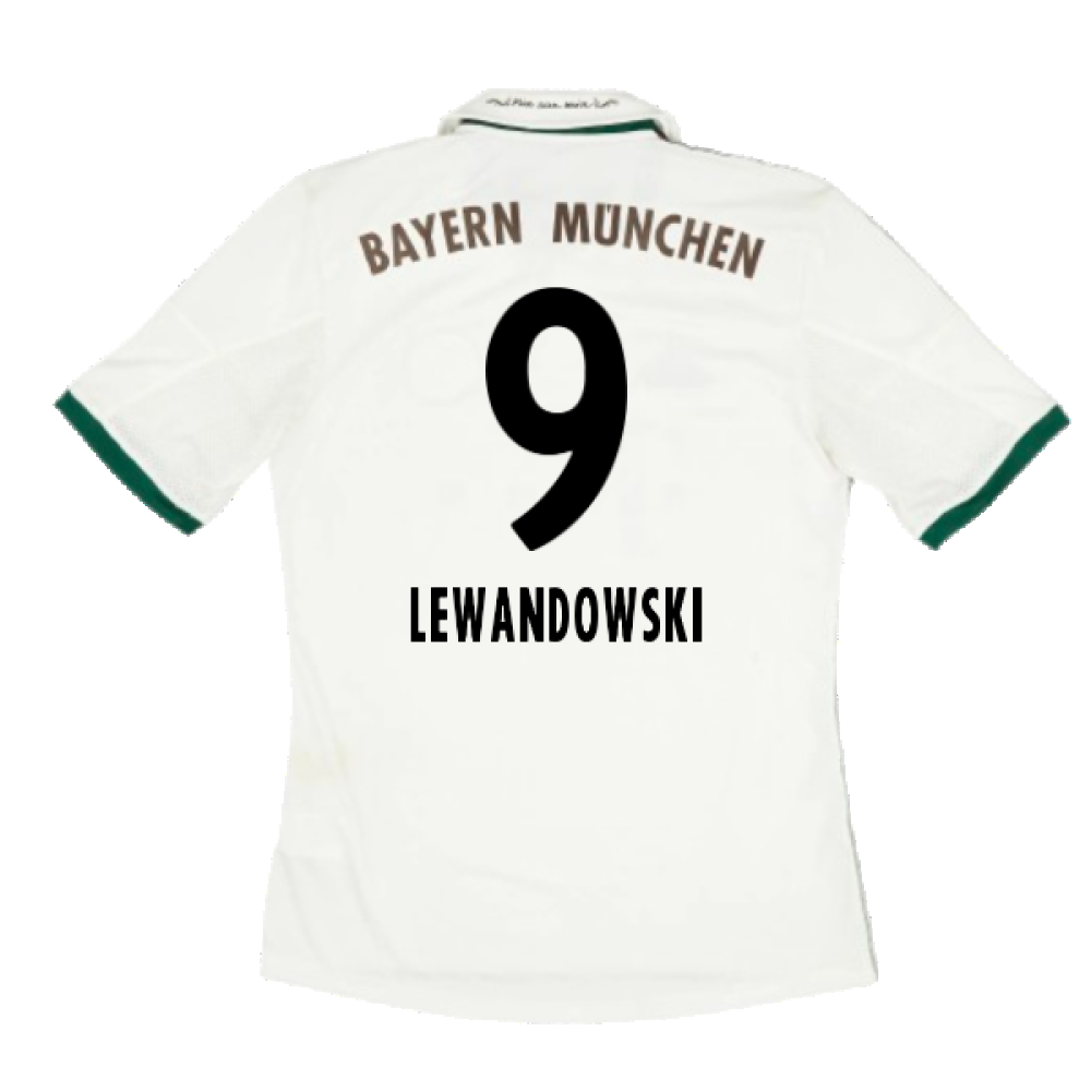 Bayern Munich 2013-14 Away Shirt (Excellent) (Lewandowski 9)_1