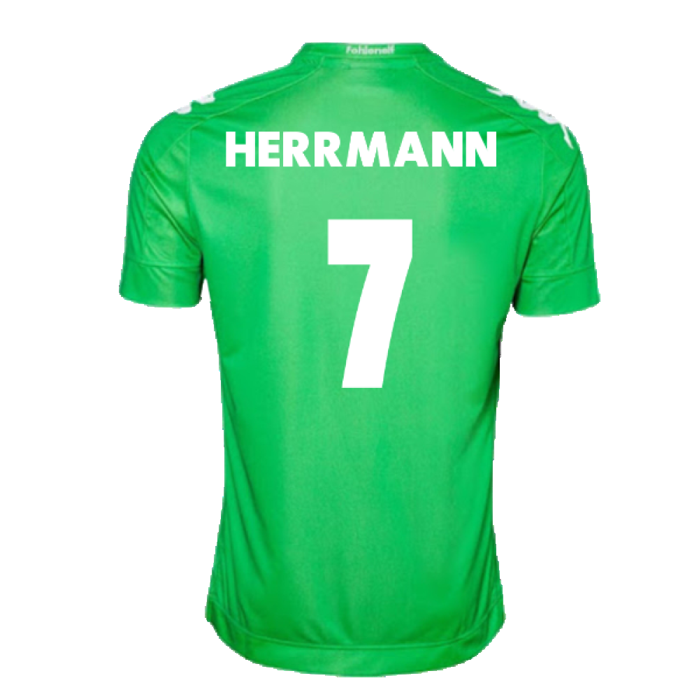 Borussia Monchengladbach 2016-18 Away Shirt (M) Hazard #10 (Very Good) (Herrmann 7)_1