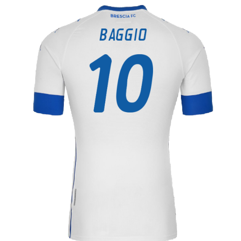 Brescia 2020-21 Away Shirt (Sponsorless) (XL) (BAGGIO 10) (Mint