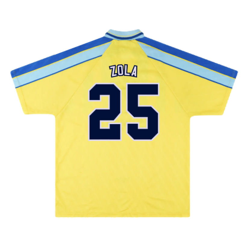 Chelsea 1996-97 Away Shirt (Excellent) (Zola 25) – Classic Football