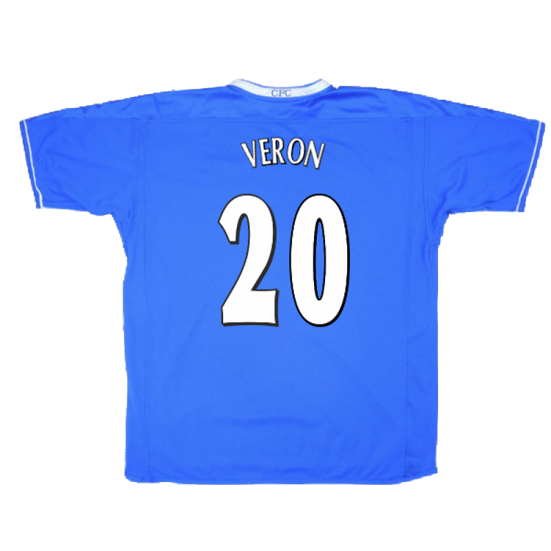 Chelsea 2003-05 Home Shirt (S) (Very Good) (Veron 20) – Classic