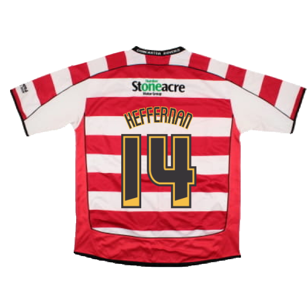 Doncaster 2008-09 Home Shirt (XL) (Good) (Heffernan 14)_1