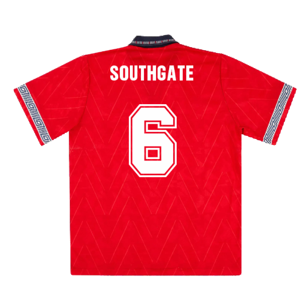 England 1990-92 Away Shirt (XL) (Excellent) (Southgate 6)_1