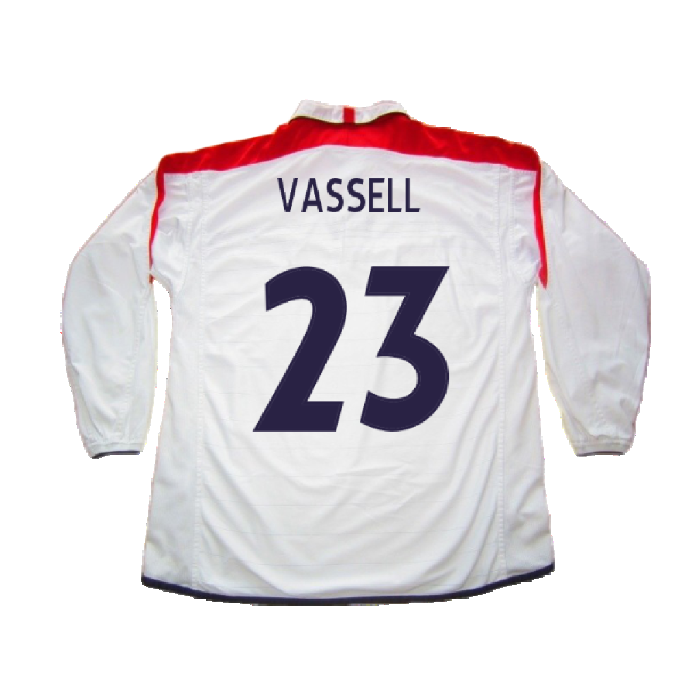 England 2003-05 Home L/S (M) (Excellent) (Vassell 23)_1