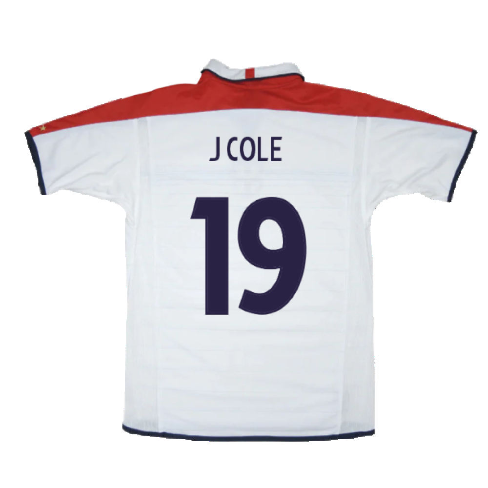 England 2003-05 Home Shirt (Excellent) (J Cole 19)_1