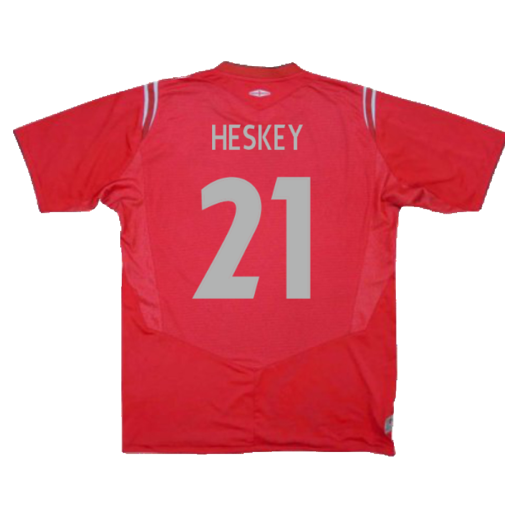 England 2004-2006 Away Shirt (Excellent) (Heskey 21)_1