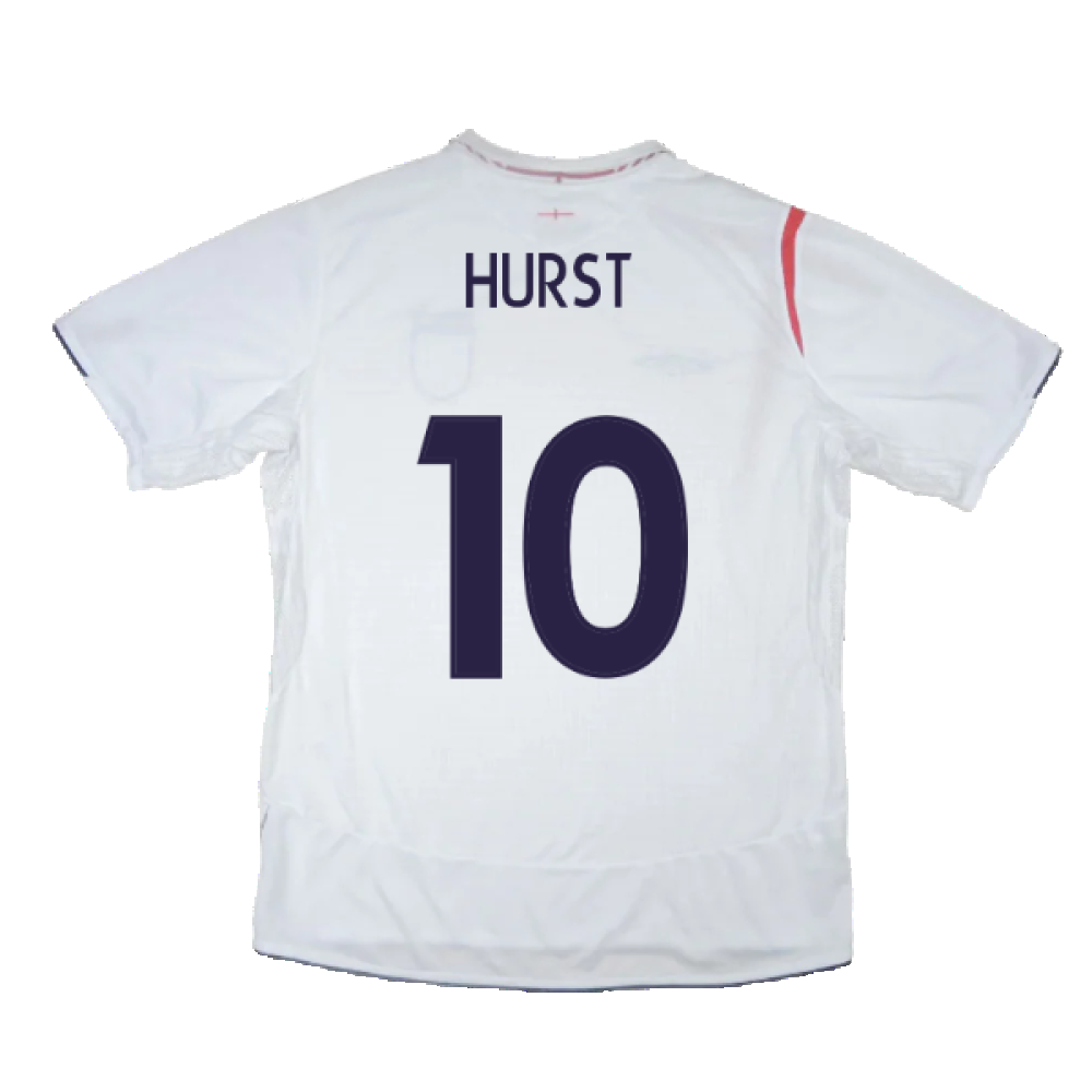 England 2005-2007 Home Shirt (XL) (Good) (HURST 10)_1