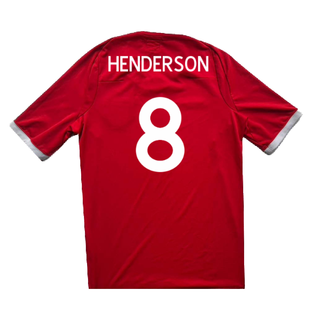 England 2009-10 Away Shirt (Excellent) (HENDERSON 8)_1