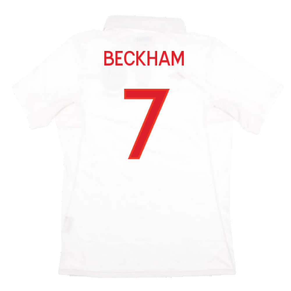 England 2009-10 Home Shirt (3XL) (Fair) (BECKHAM 7)_1