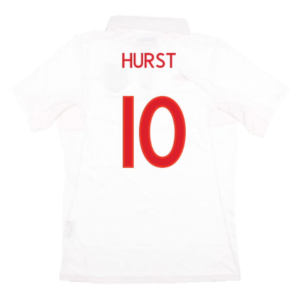 England 2009-10 Home Shirt (M) (Very Good) (HURST 10)_1