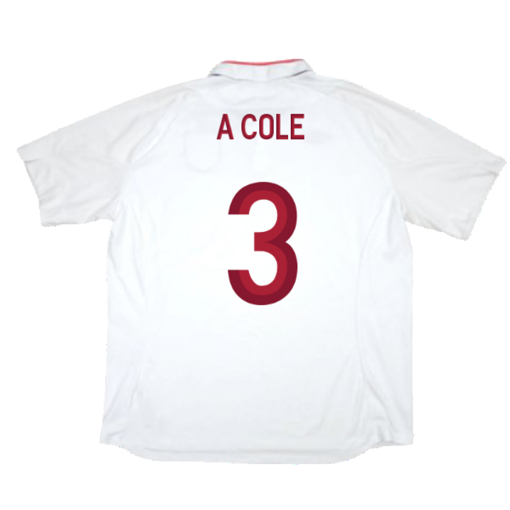 England 2012-13 Home Shirt (L) (Good) (A Cole 3)_1