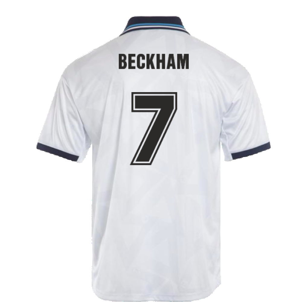 England Clasico de Futebol Retro Home Shirt (11-12y) (BNWT) (BECKHAM 7)_1