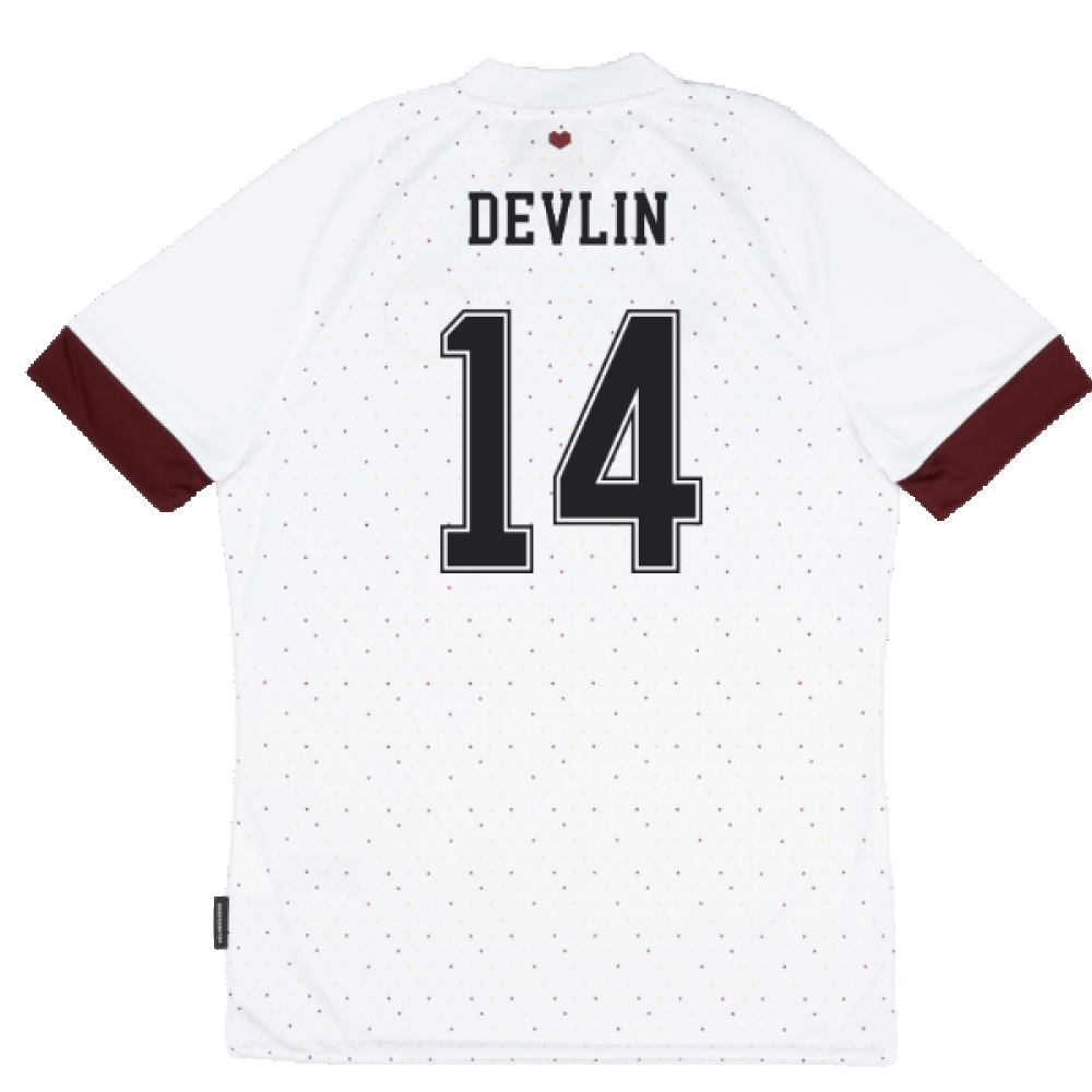 Hearts 2022-23 Away Shirt (Sponsorless) (XXL) (Very Good) (DEVLIN 14)_1