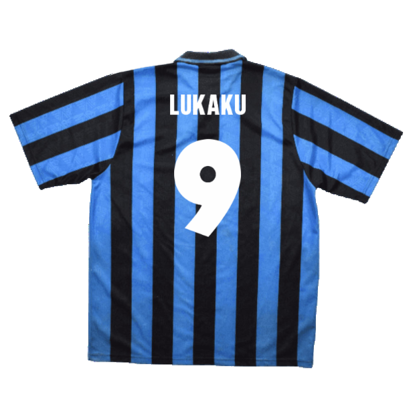 Inter Milan 1991-1992 Home Shirt (L) (Excellent) (Lukaku