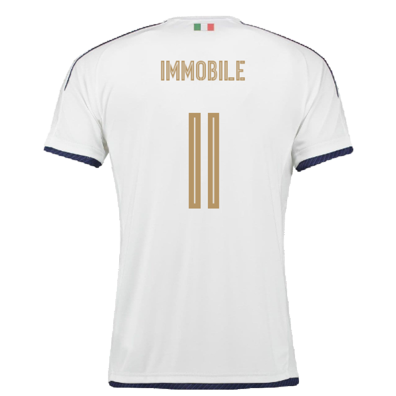 Italy 2016-17 Away Shirt (Excellent) (Immobile 11) – Classic