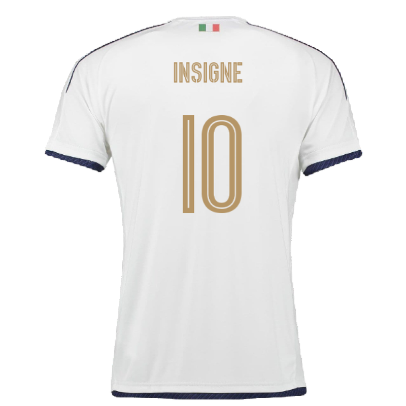 Italy 2016-17 Away Shirt (L) (Very Good) (Insigne 10) – Classic