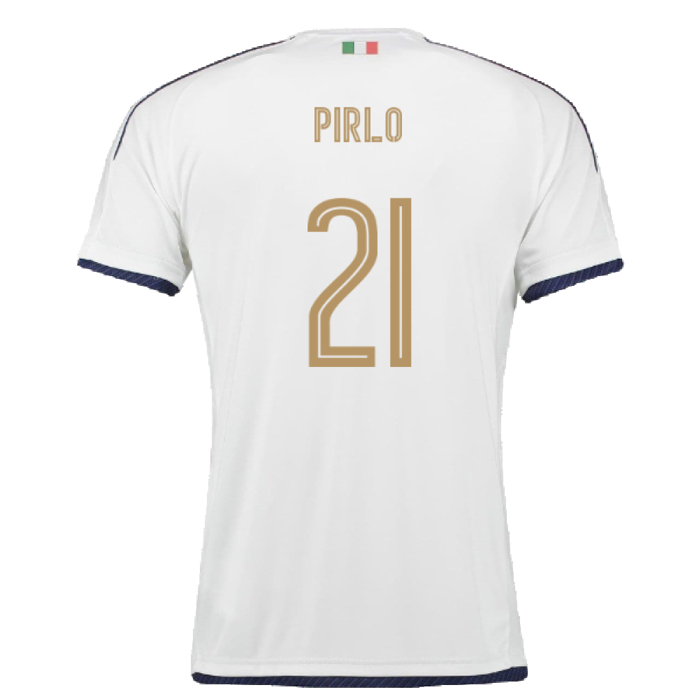 Italy 2016-17 Away Shirt (Excellent) (Pirlo 21)_1