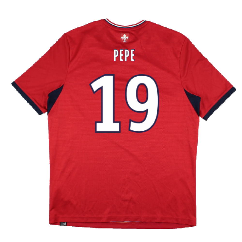 Lille 2017-18 Home Shirt (Sponsorless) (M) (Excellent) (Pepe 19)_1