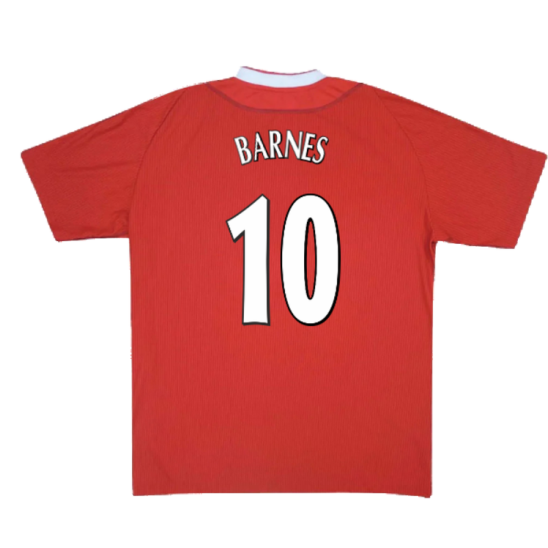 Liverpool 2002-04 Home Shirt (2XL) (Excellent) (BARNES 10