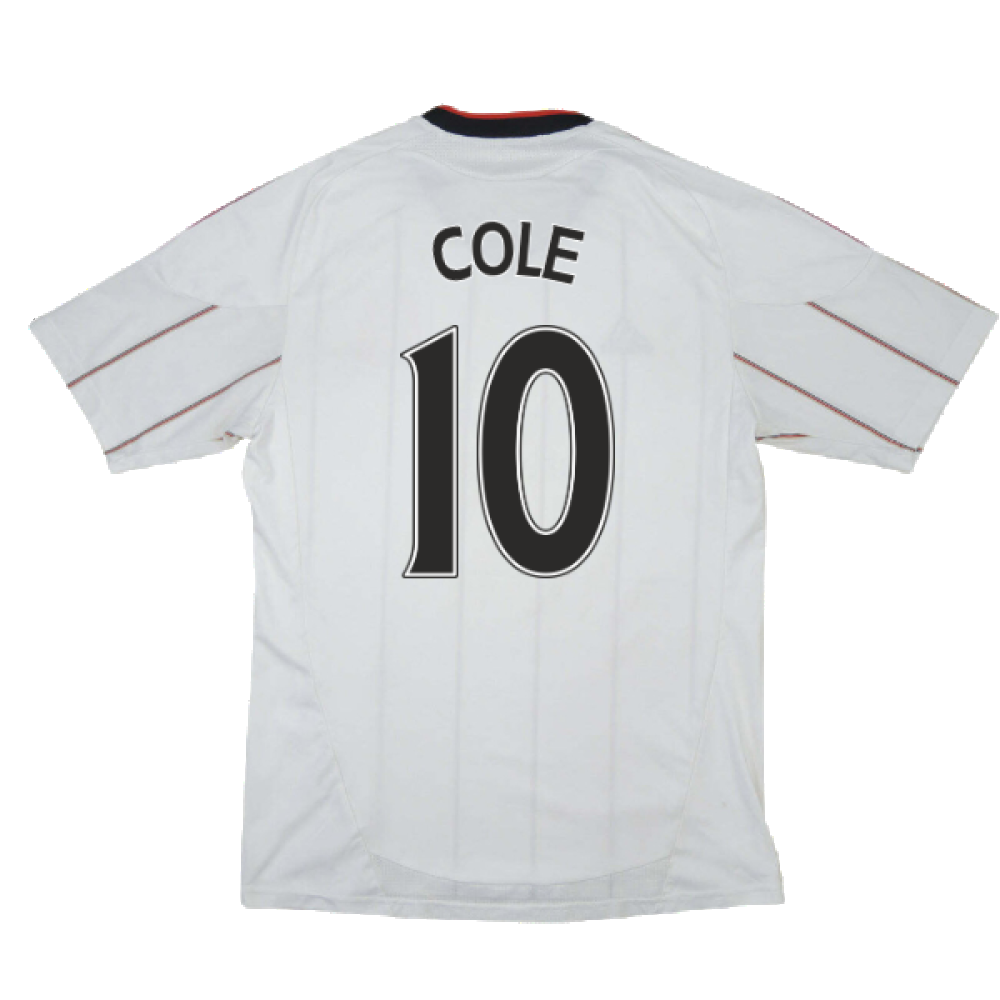 Liverpool 2010-11 Away Shirt (2XL) (Good) (Cole 10)_1