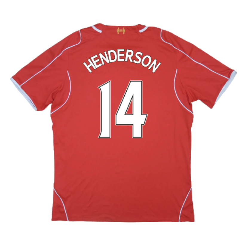 リバプール HENDERSON 14 シャツ Liverpool 2020 - 2021 home shirt jersey camiseta Nike #14
