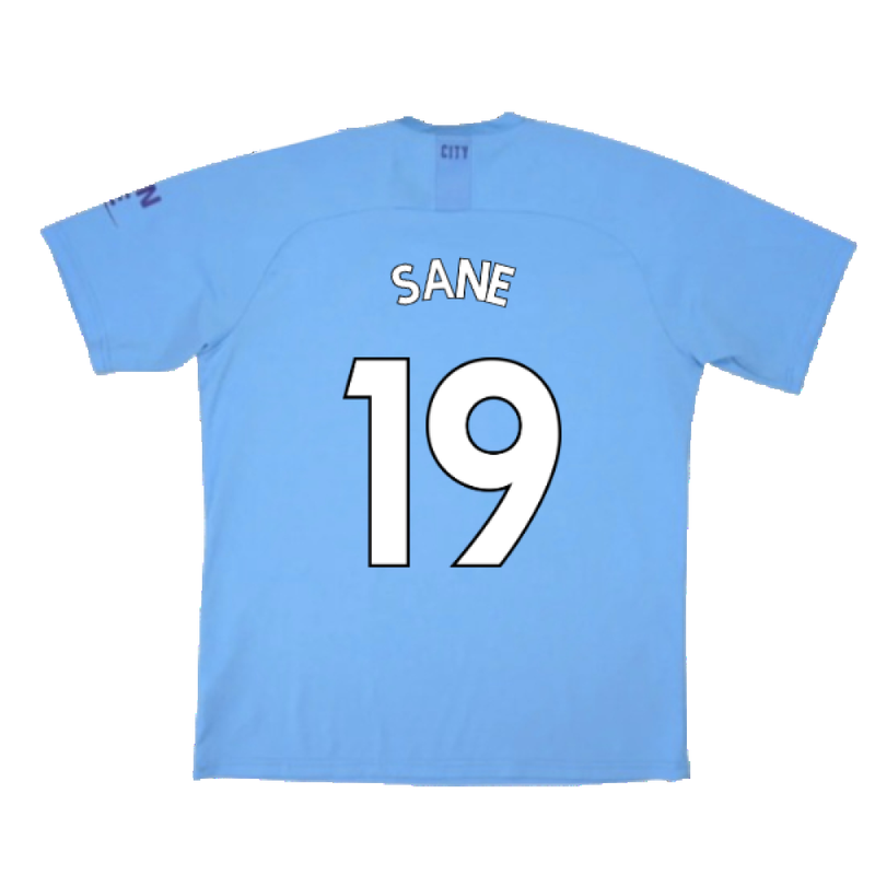 Manchester City 2019 20 Home Shirt Excellent Sane 19 Classic Football Kit