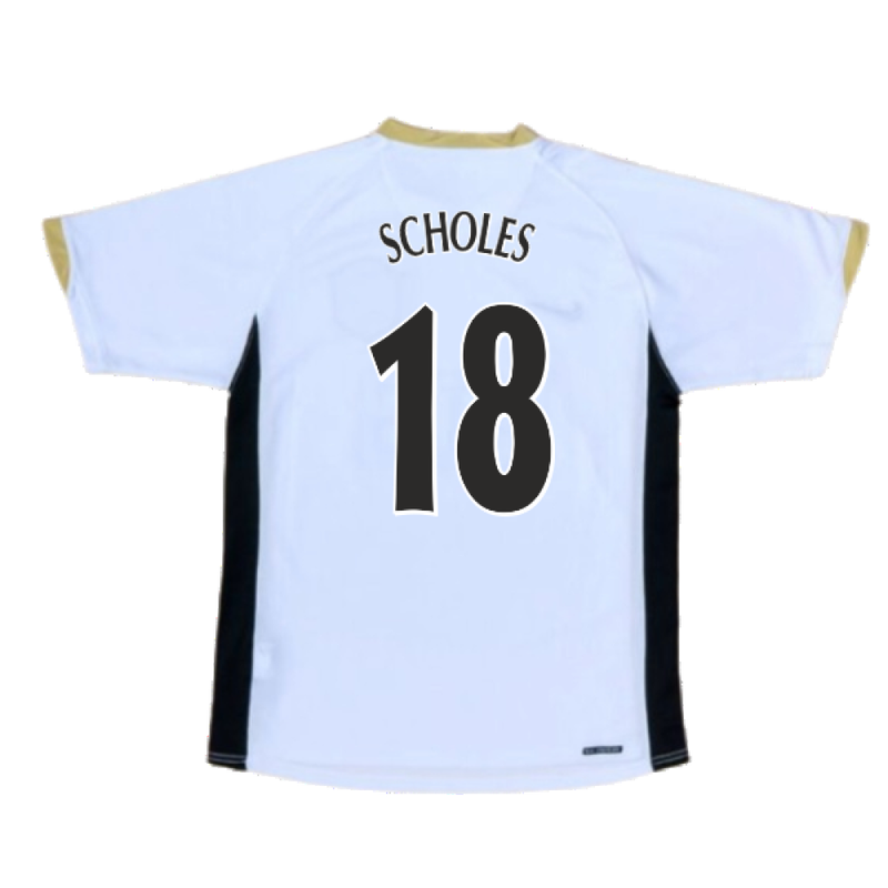 マンチェスター・ユナイテッド シャツ SCHOLES 18 Manchester United 2006-07 Away Shirt (4XL) (Mint) (SCHOLES 18