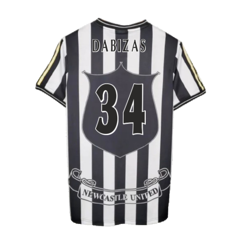 Newcastle United 1997-99 Home Shirt (XL) (Excellent) (Dabizas 34