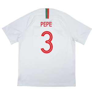 Portugal 2018-19 Away Shirt (L) (Pepe 3) (Good)_1