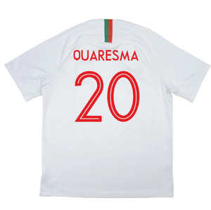 Portugal 2018-19 Away Shirt (L) (Quaresma 20) (Good)_1