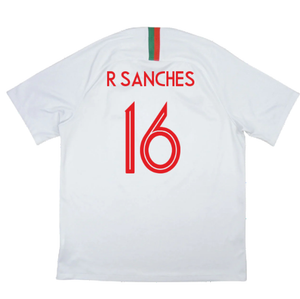 Portugal 2018-19 Away Shirt (L) (R Sanches 16) (Good)_1