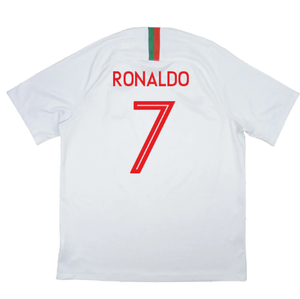 Portugal 2018-19 Away Shirt (L) (Ronaldo 7) (Good)_1