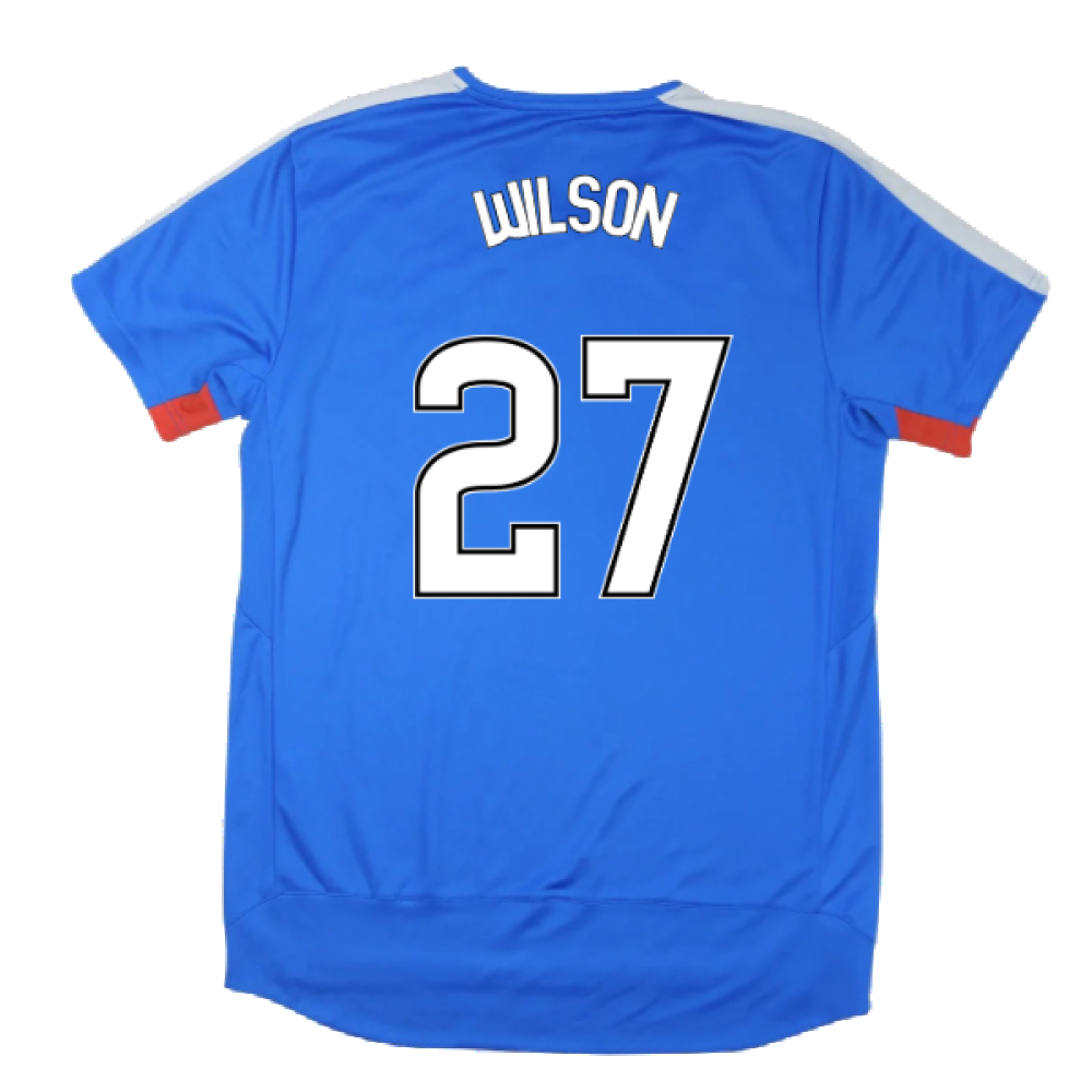 Rangers 2015-16 Home Shirt (S) (Excellent) (Wilson 27)_1