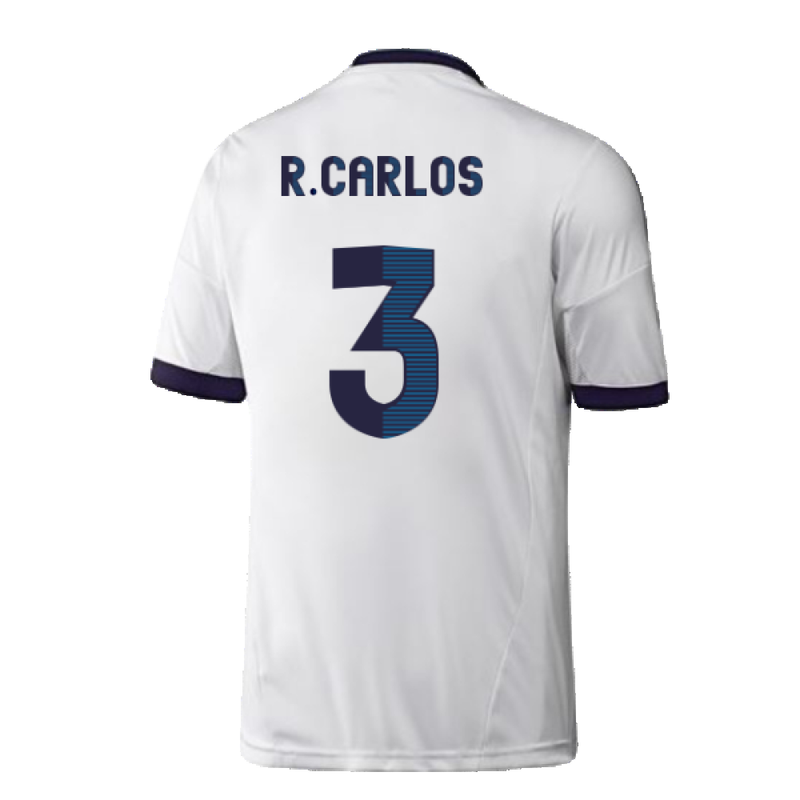 Real Madrid 2012-13 Home Shirt (XL) (Very Good) (R.Carlos 3) – Classic  Football Kit