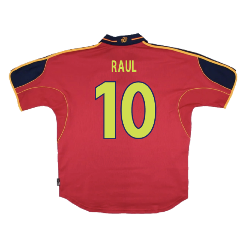 1999-00 Spain Maillot extérieur Raul #10 - 7/10 - (M 1999-00 Spain Maillot extérieur Raul #10 - 7/10 - (M