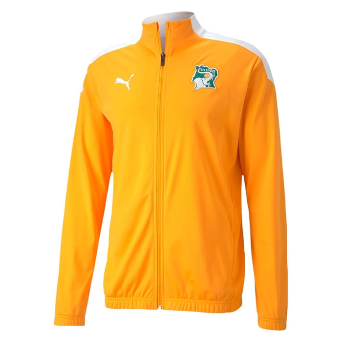2020-2021 Ivory Coast Stadium Jacket (Orange)