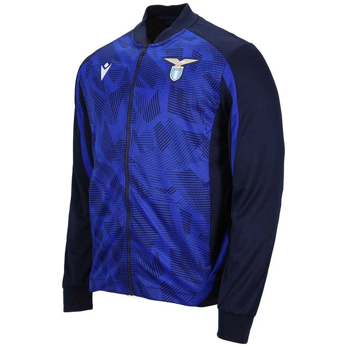 2021-2022 Lazio Hooded Anthem Jacket (Blue)