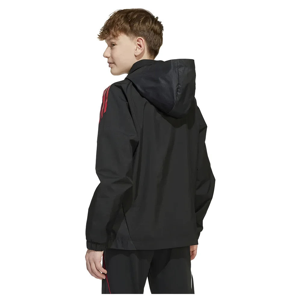 2025-2026 Ajax Allweather Jacket (Black) - Kids_1
