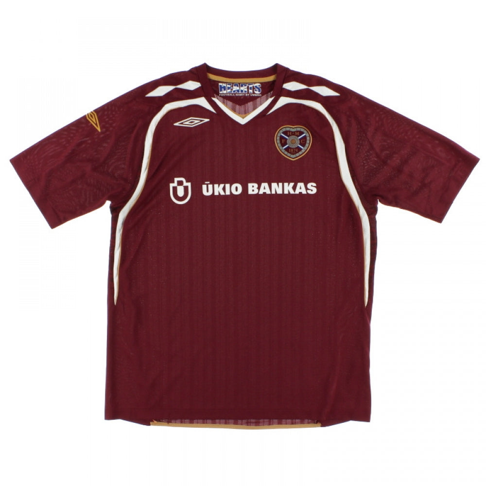 Hearts 2007-08 Home Shirt (MB) (BNWT)_0