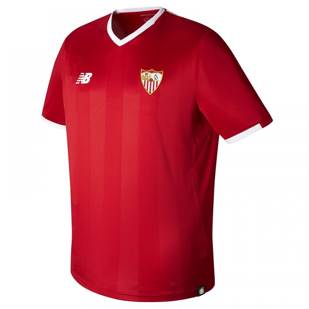 Sevilla 2017-18 Away Shirt ((Excellent) L) (Banega 19)_3