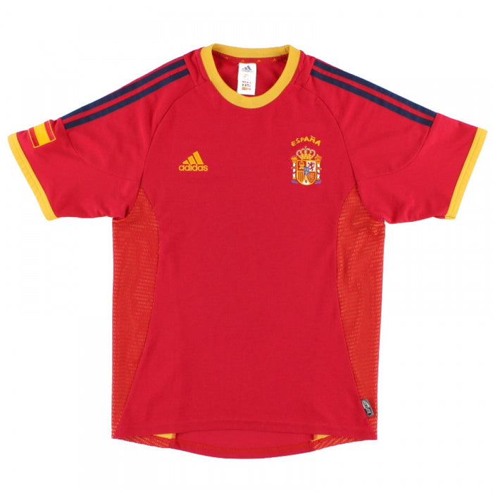 Spain 2002-04 Home Shirt ((Excellent) L)