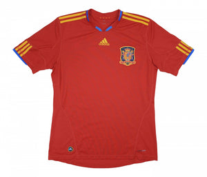 Spain 2010-11 Home Shirt (M) (Excellent)_0
