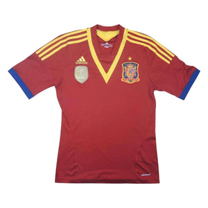 Spain 2012-13 Home Shirt ((Excellent) L)_0