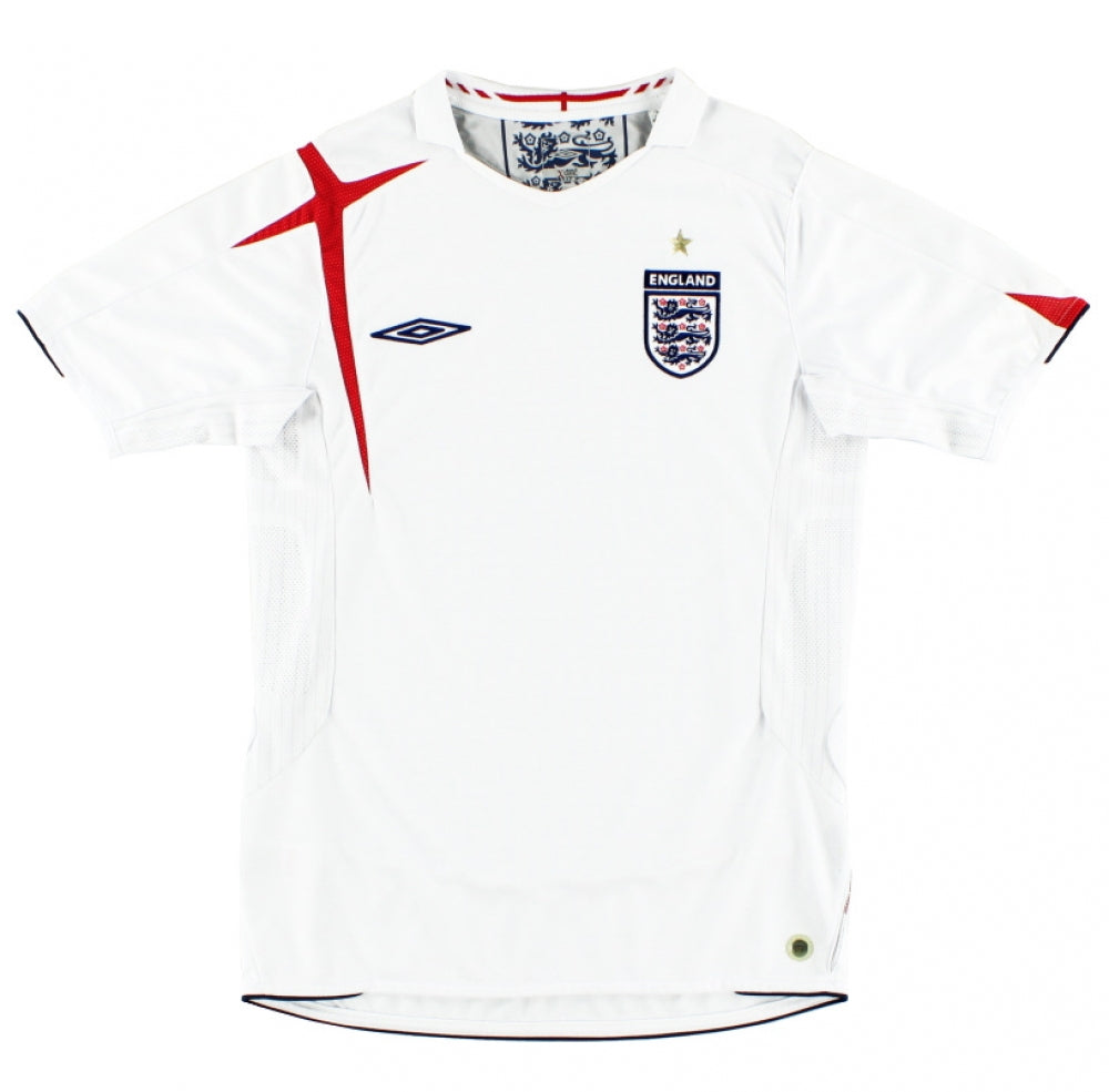 England 2006-08 Home Shirt (XL) (Excellent) (GERRARD 4)_3