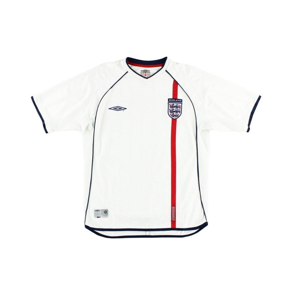 England 2001-03 Home Shirt (2XL) (Good) (GASCOIGNE 8)_3
